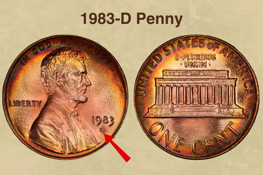 1983-D Penny Value