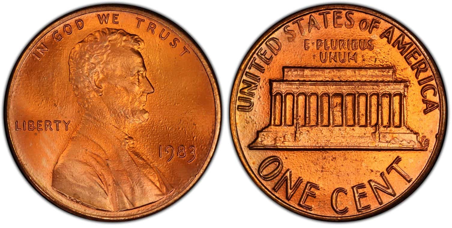 1983 Doubled Die Reverse Penny
