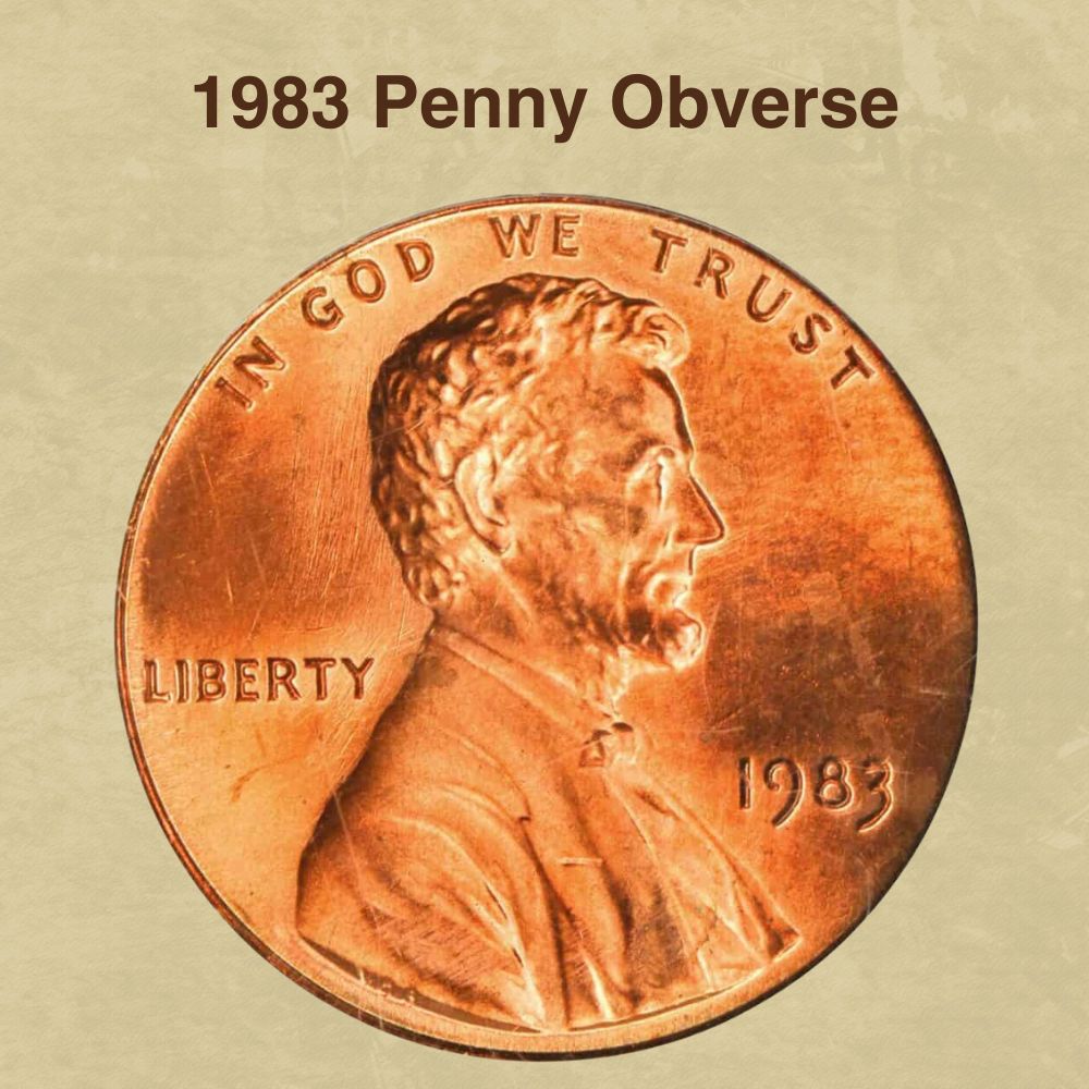 1983 Penny Obverse