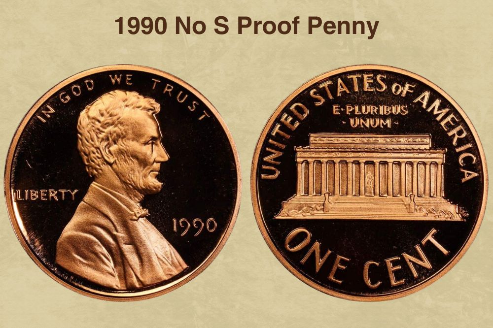 1990 No S Proof Penny