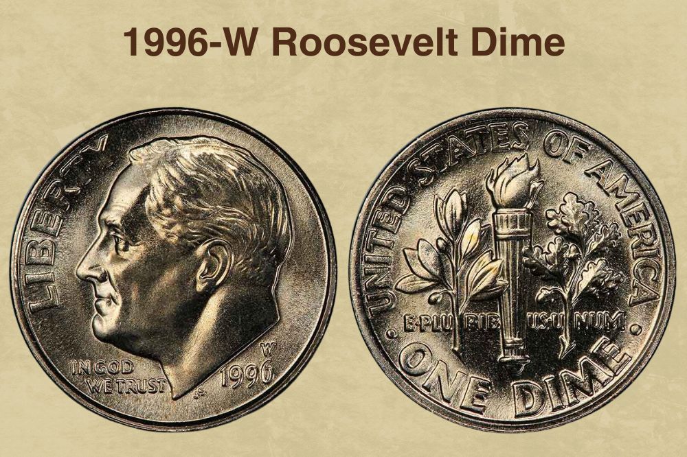 1996-W Roosevelt Dime