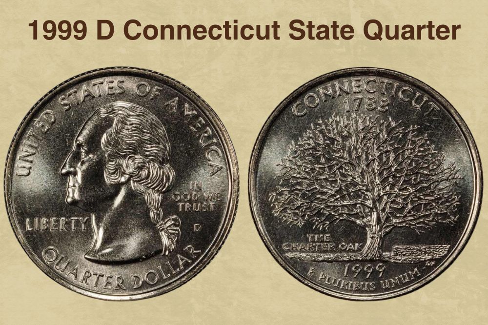 1999 D Connecticut State Quarter