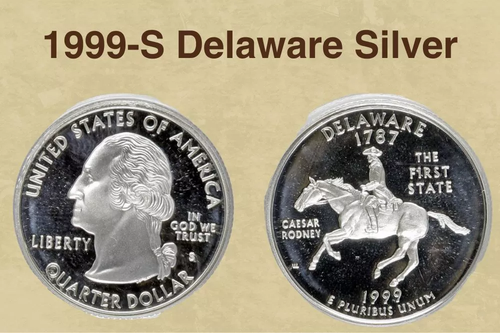 1999-S Delaware Silver