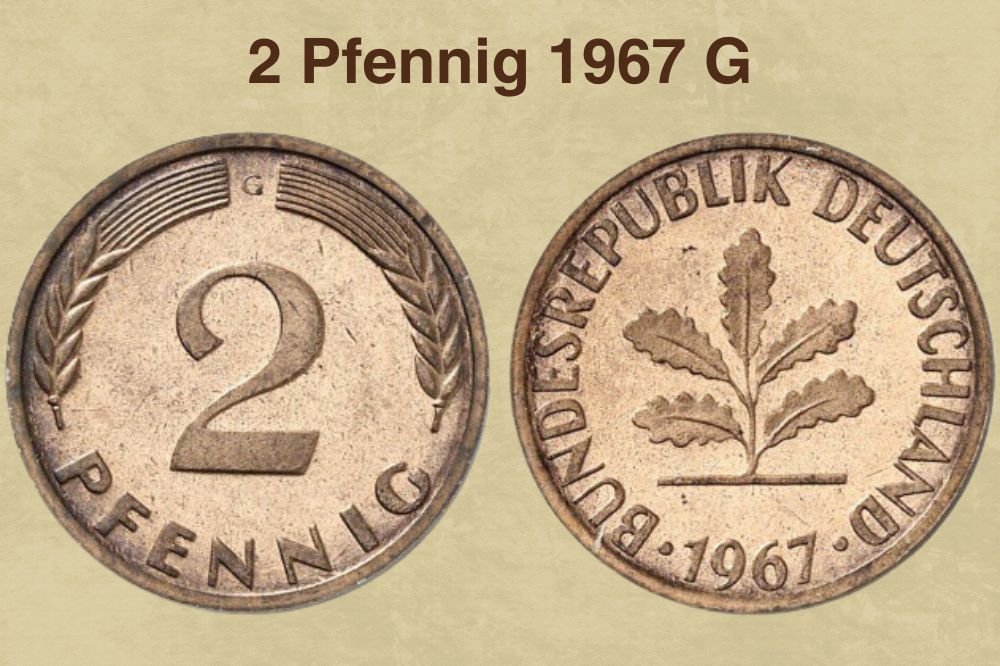 2 Pfennig 1967 G