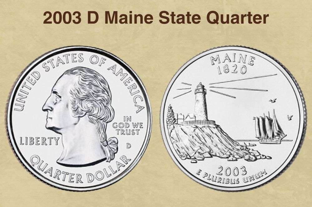 2003 D Maine State Quarter