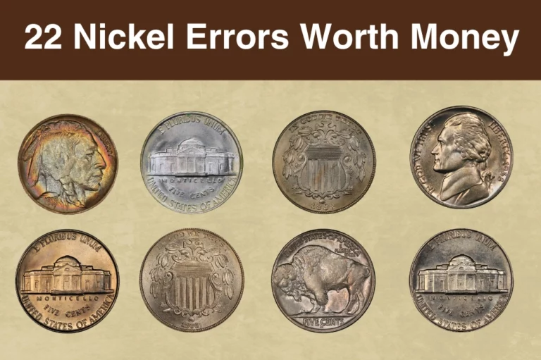 22 Rare Nickel Errors List with Pictures (By Year)