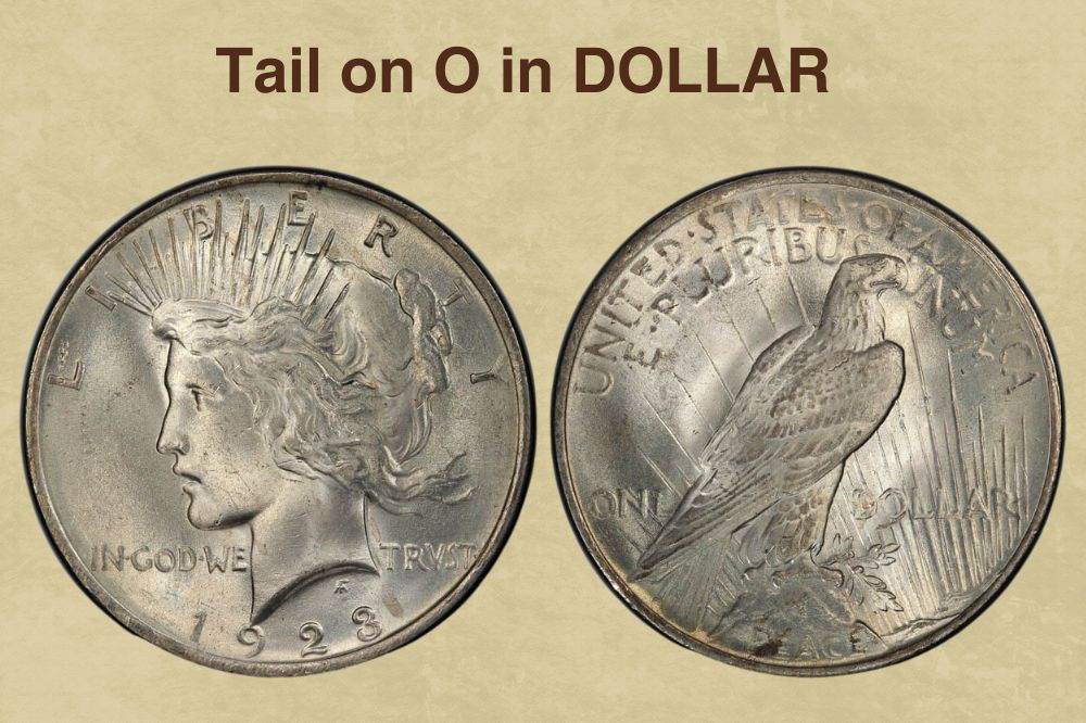 Tail on O in DOLLAR