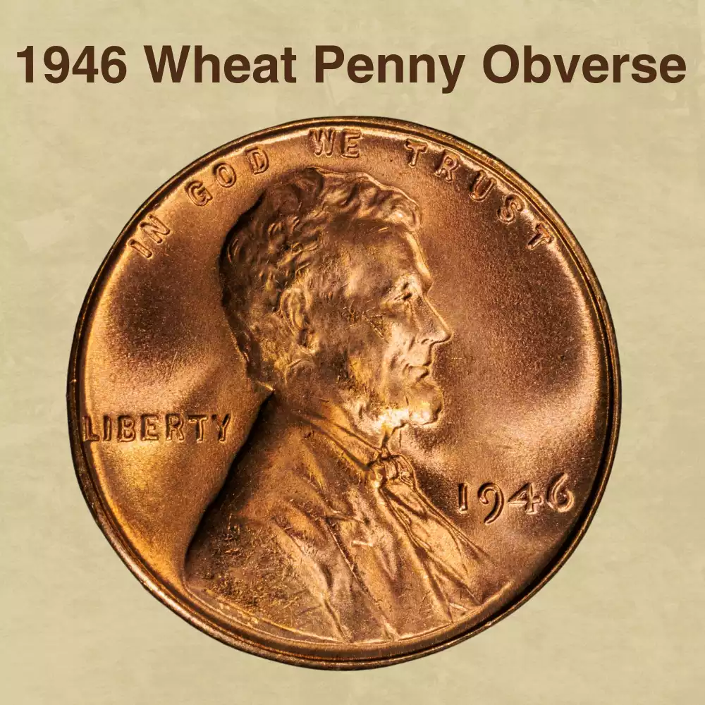 The Obverse Of The 1946 Wheat Penny