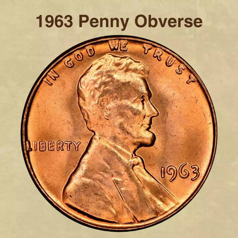 The Obverse Of The 1963 Penny