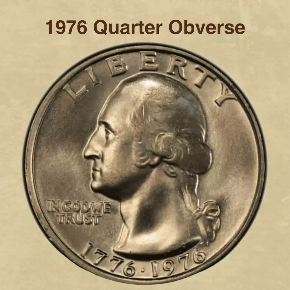 The Obverse of the 1976 Quarter