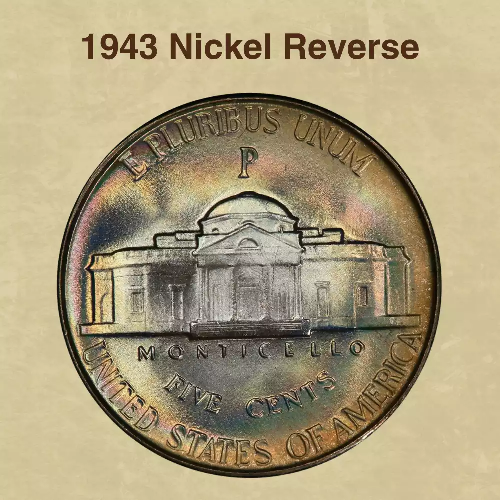 The Reverse Of The 1943 Nickel