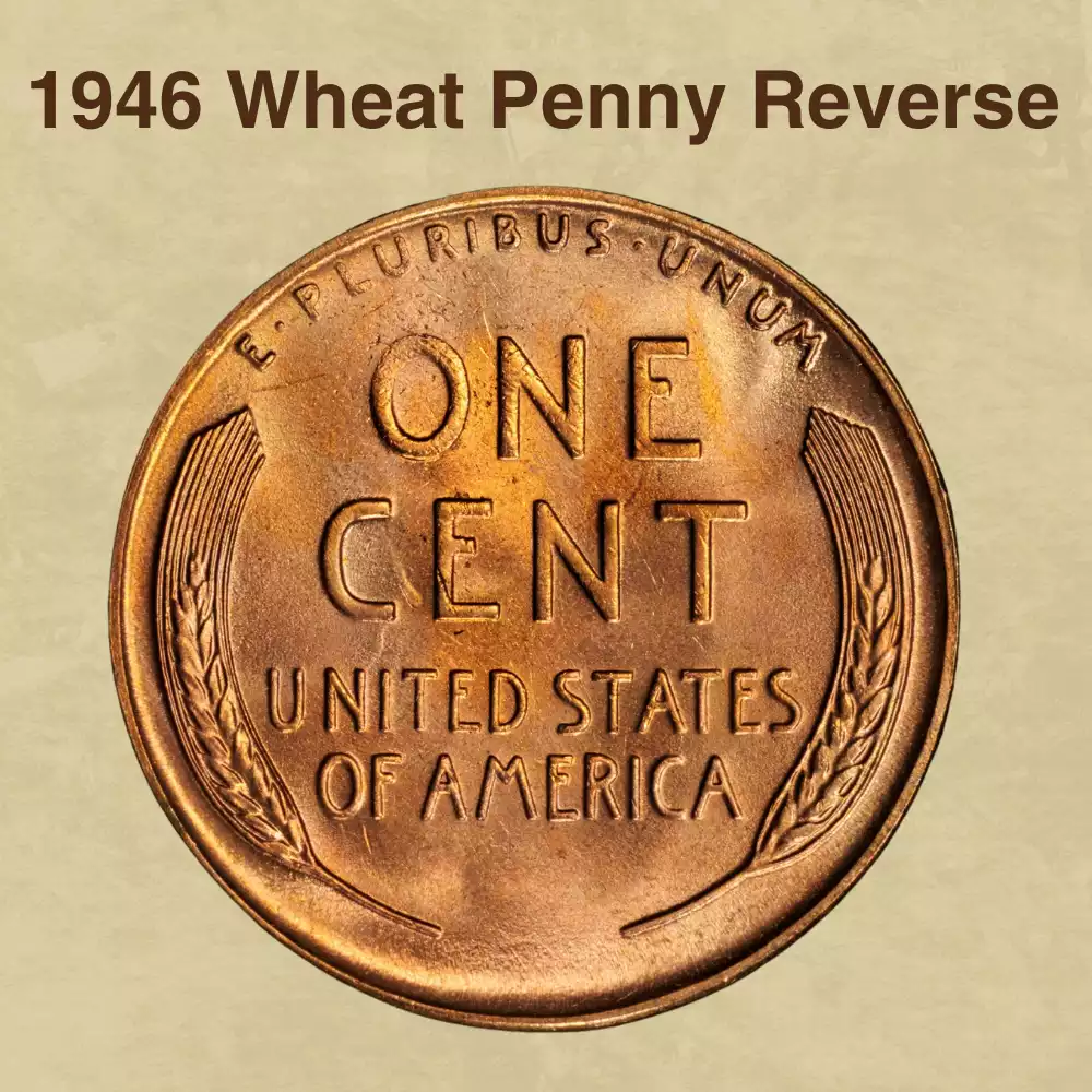 The Reverse Of The 1946 Wheat Penny