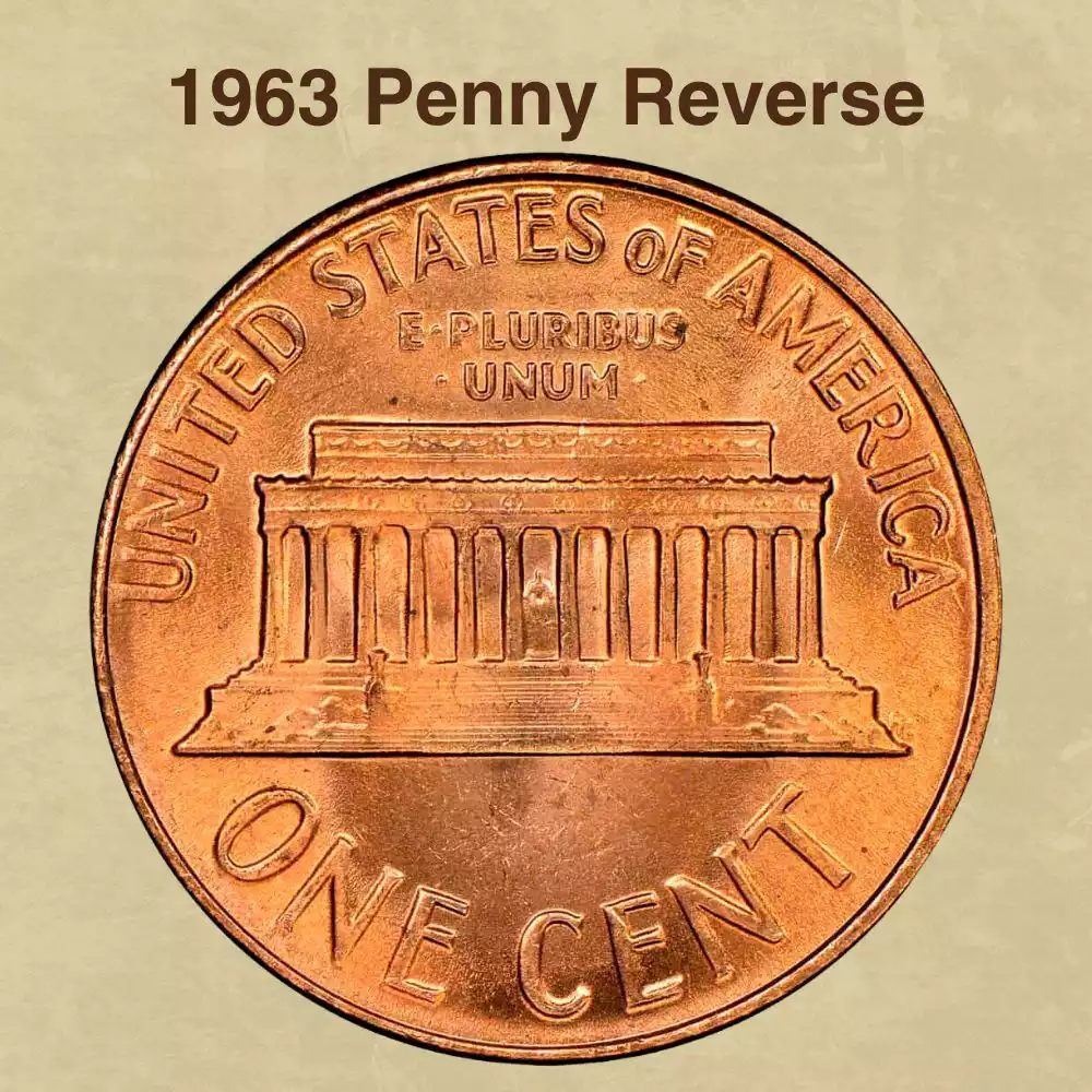 The Reverse Of The 1963 Penny
