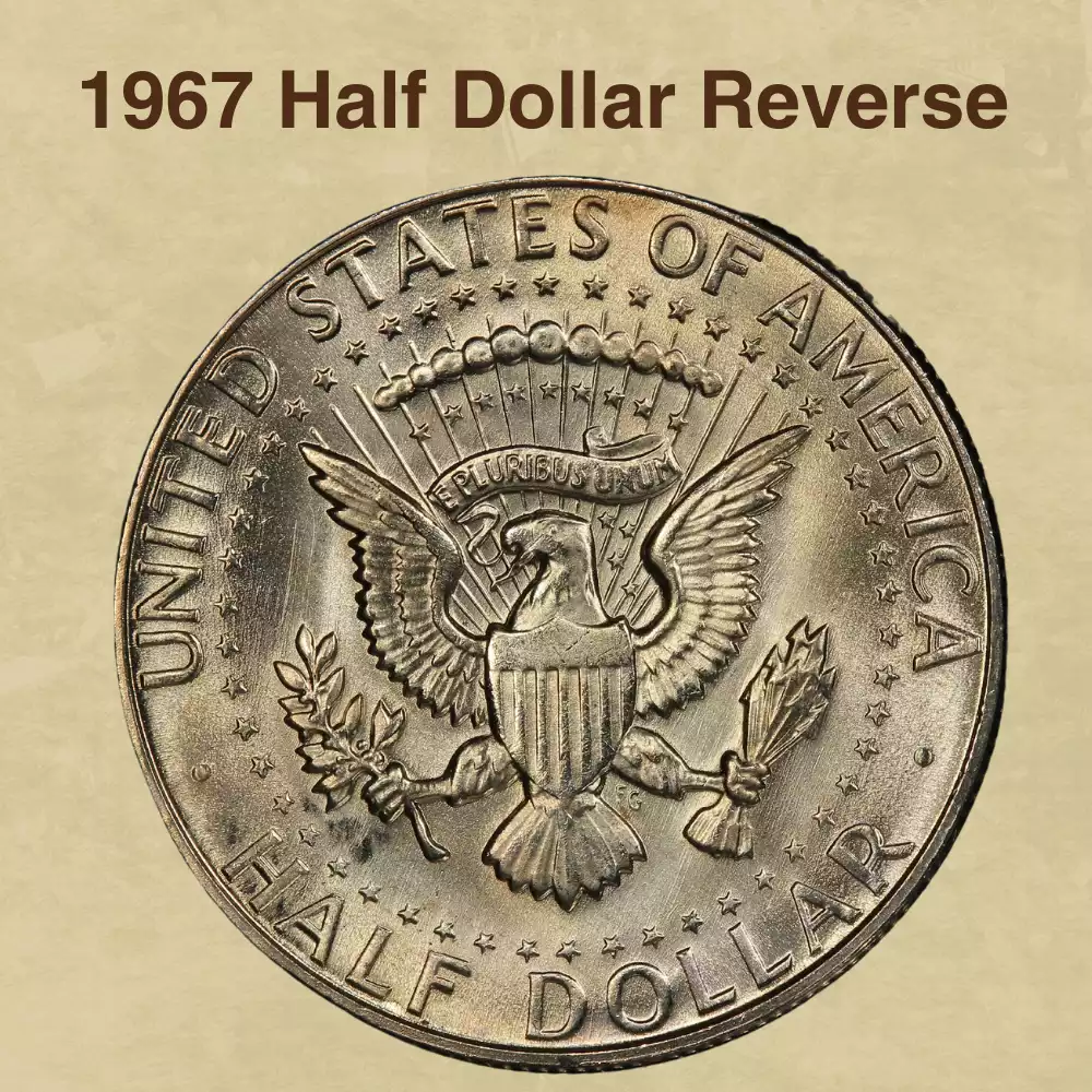 The Reverse Of The 1967 Half Dollar