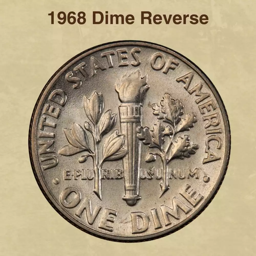 The Reverse Of The 1968 Dime