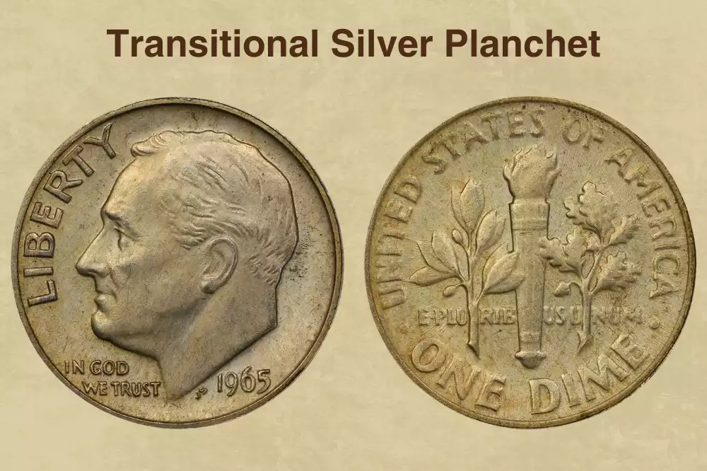 Transitional Silver Planchet Errors