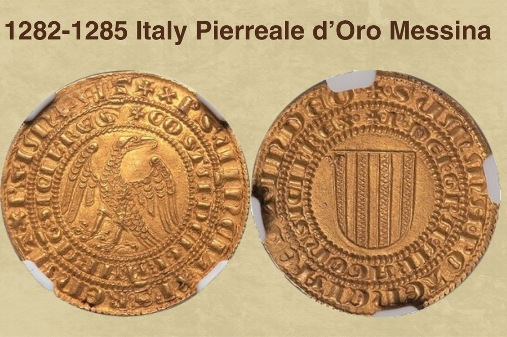 1282-1285 Italy Pierreale d’Oro Messina