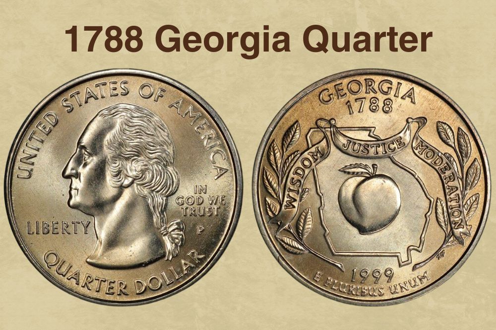 1788 Georgia Quarter