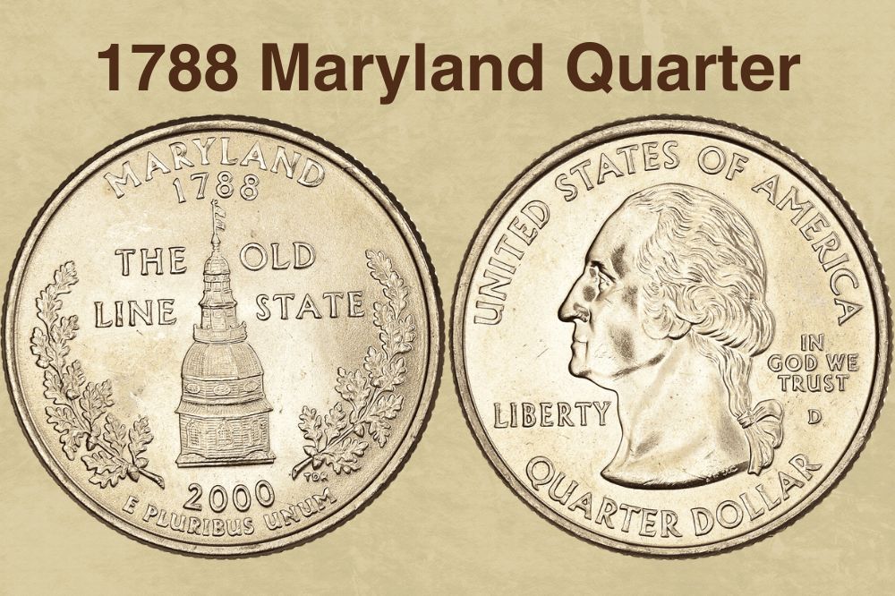 1788 Maryland Quarter