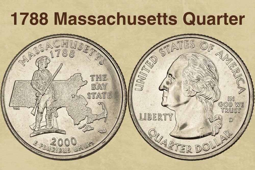 1788 Massachusetts Quarter