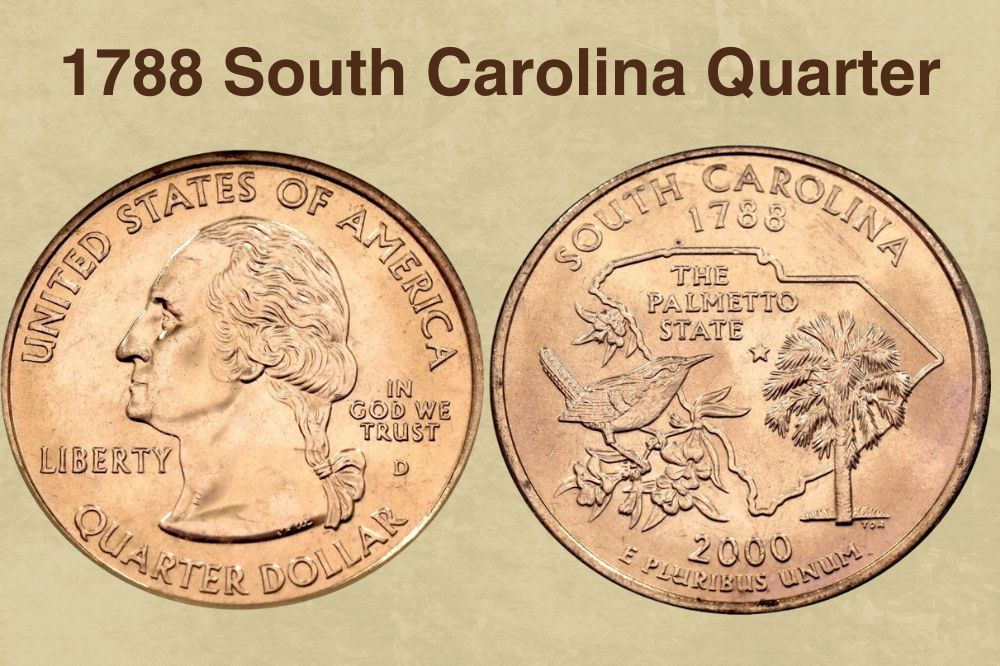 1788 South Carolina Quarter