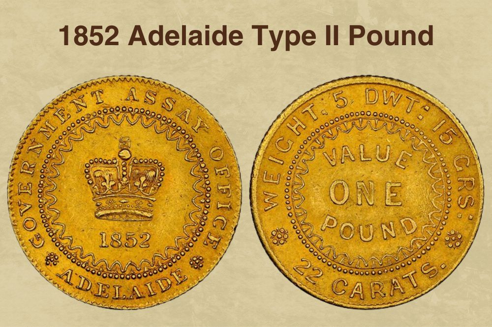 1852 Adelaide Type II Pound