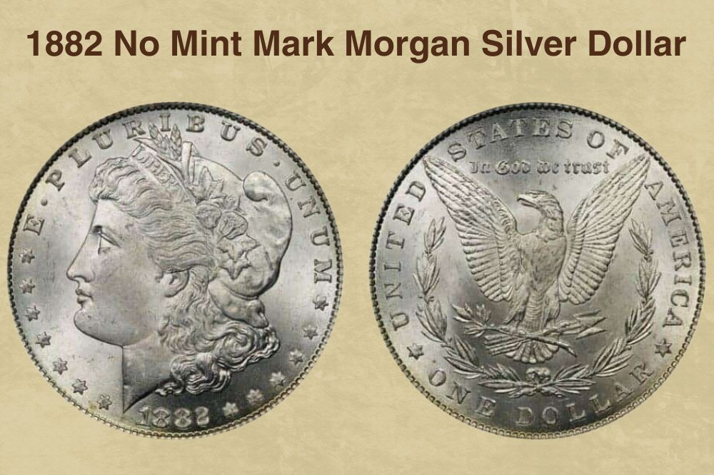 1882 No Mint Mark Morgan Silver Dollar