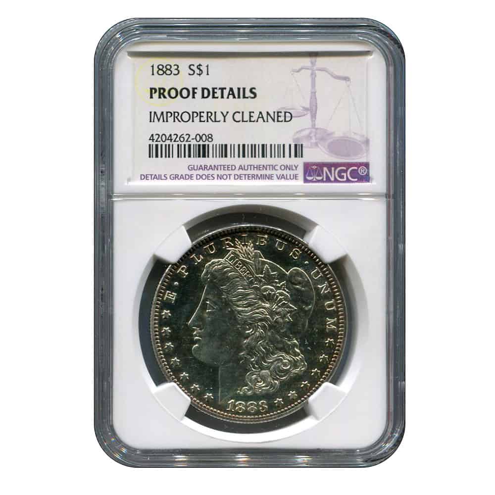 1883 Morgan proof Silver Dollar