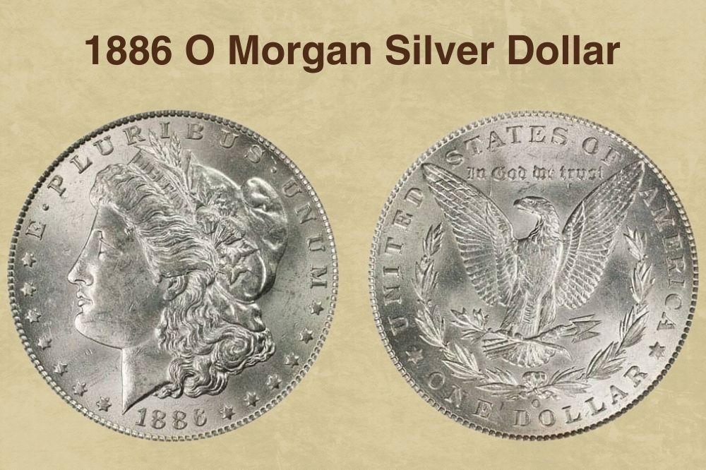 1886 O Morgan Silver Dollar