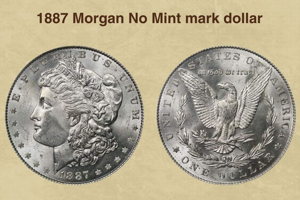 1887 Morgan No Mint mark dollar