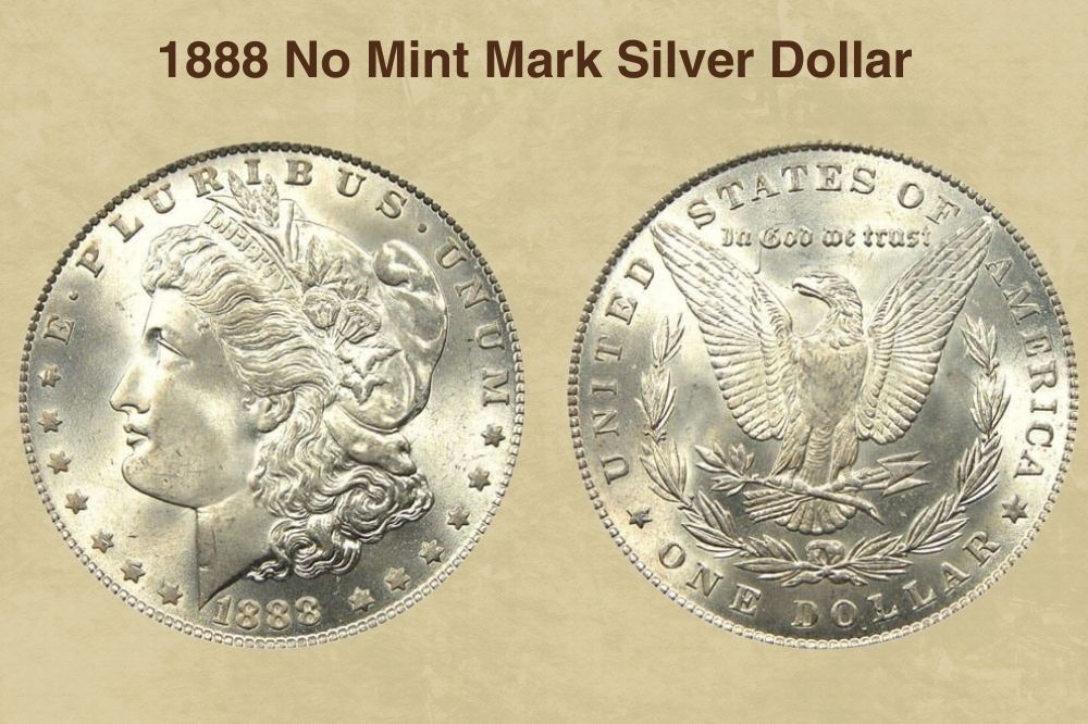 1888 No Mint Mark Silver Dollar