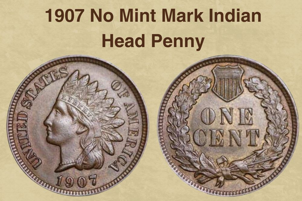1907 No Mint Mark Indian Head Penny