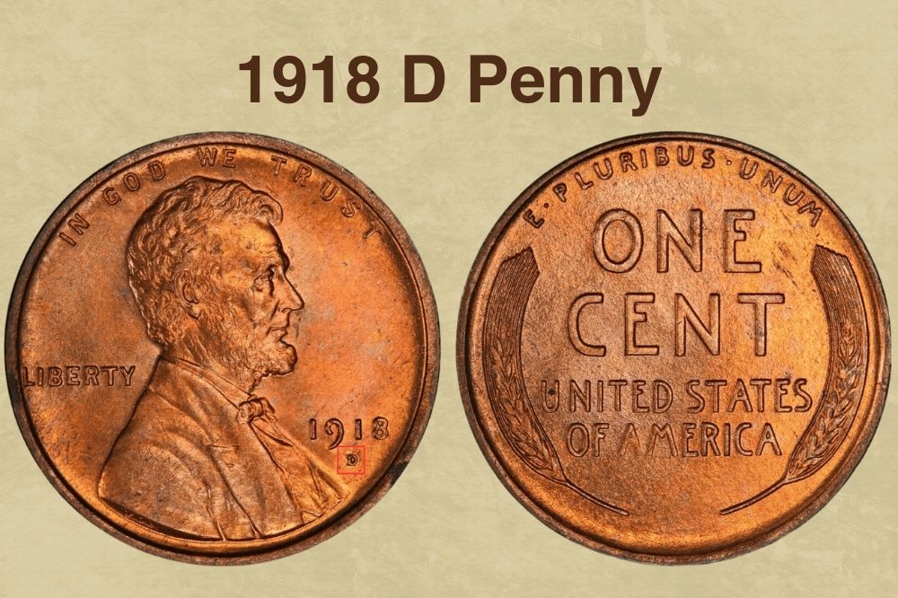 1918 D Penny