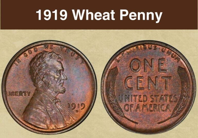 1919 Wheat Penny Value (Price Chart, Error List, History & Varieties)