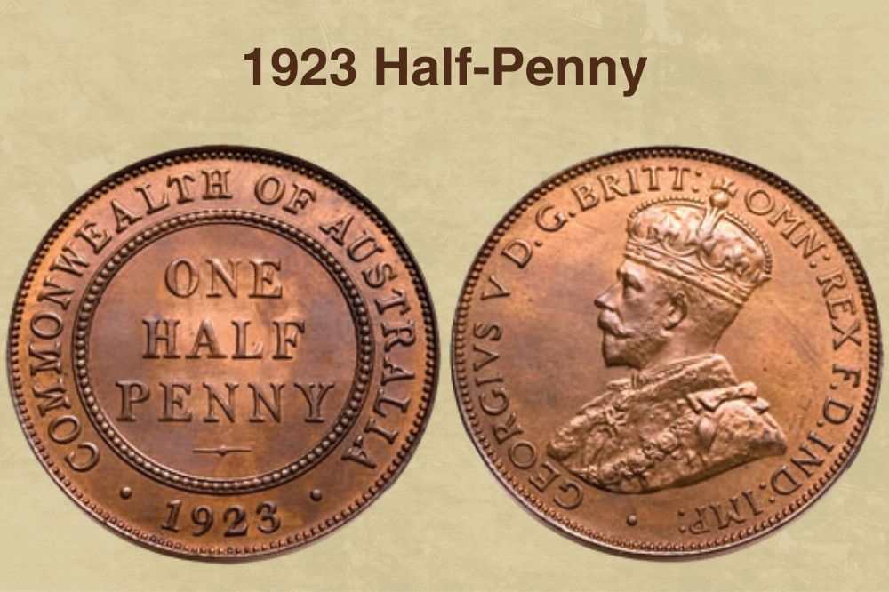 1923 Half-penny