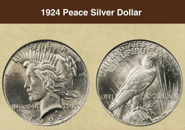 1924 Peace Silver Dollar Value (Price Chart, Error List, History & Varieties)