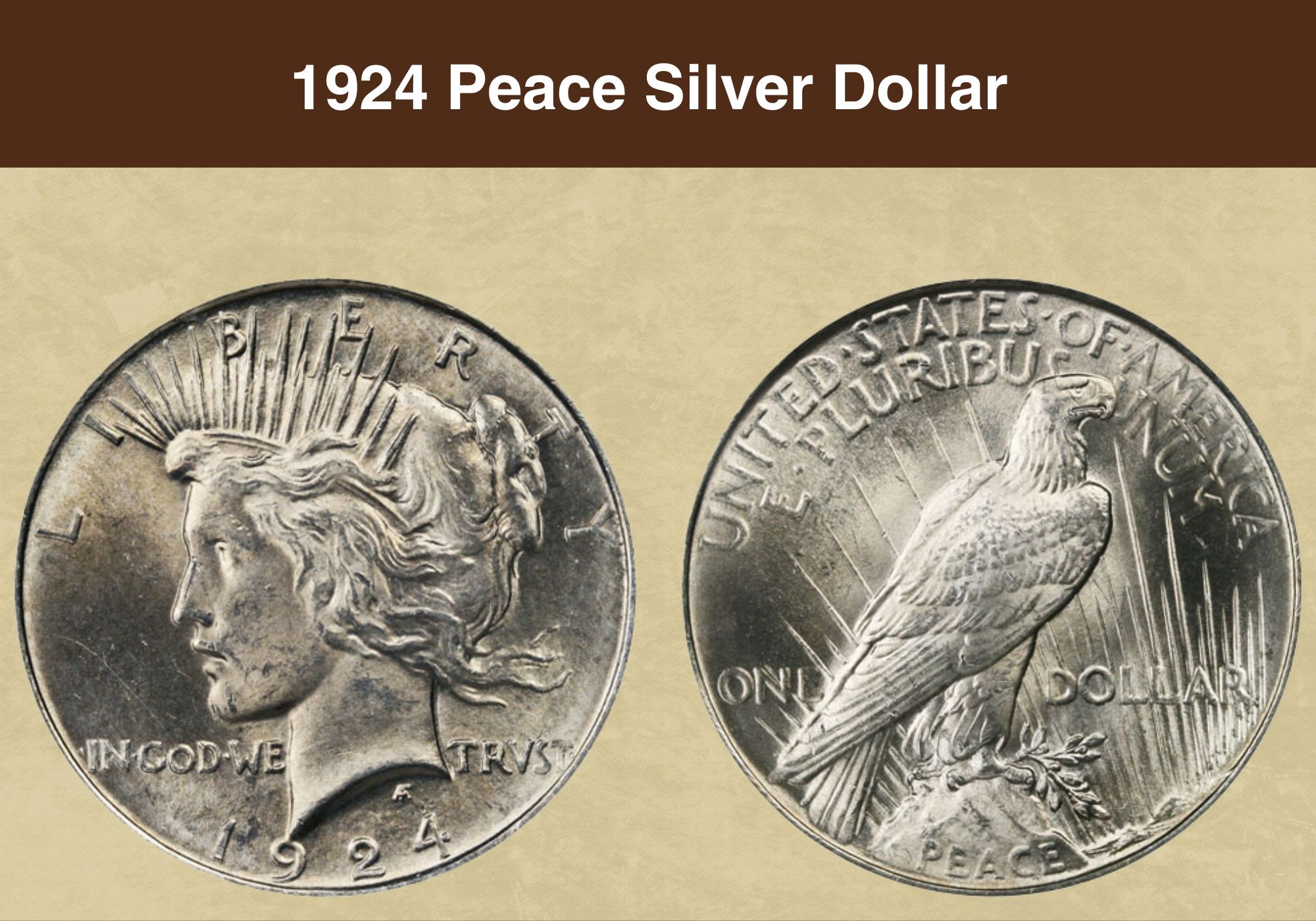 1924 Peace Silver Dollar value