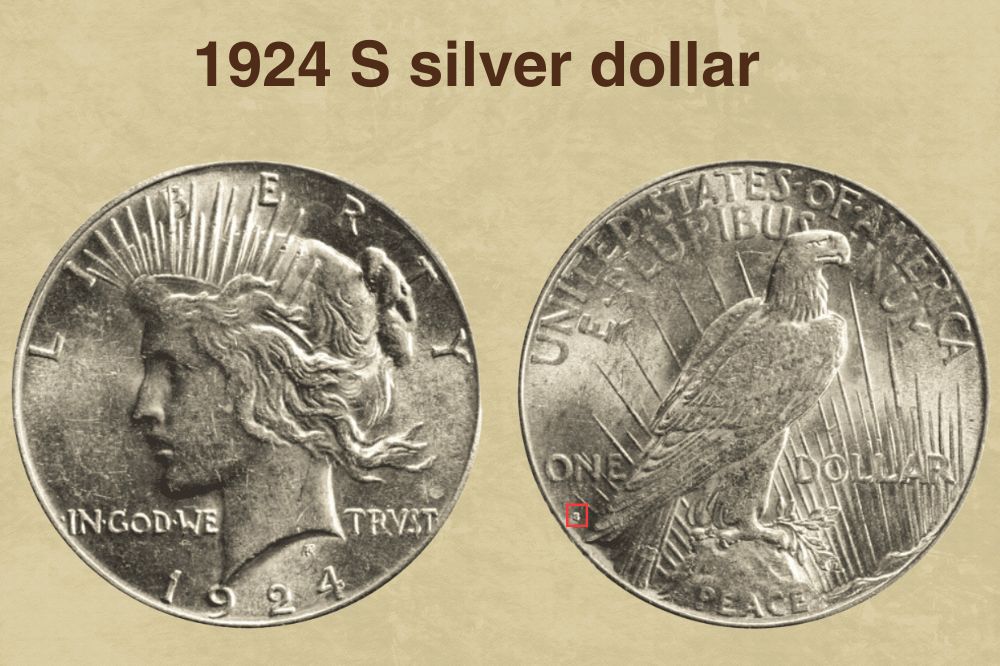 1924 S silver dollar
