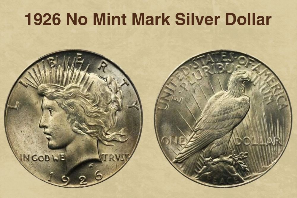 1926 No Mint Mark Silver Dollar
