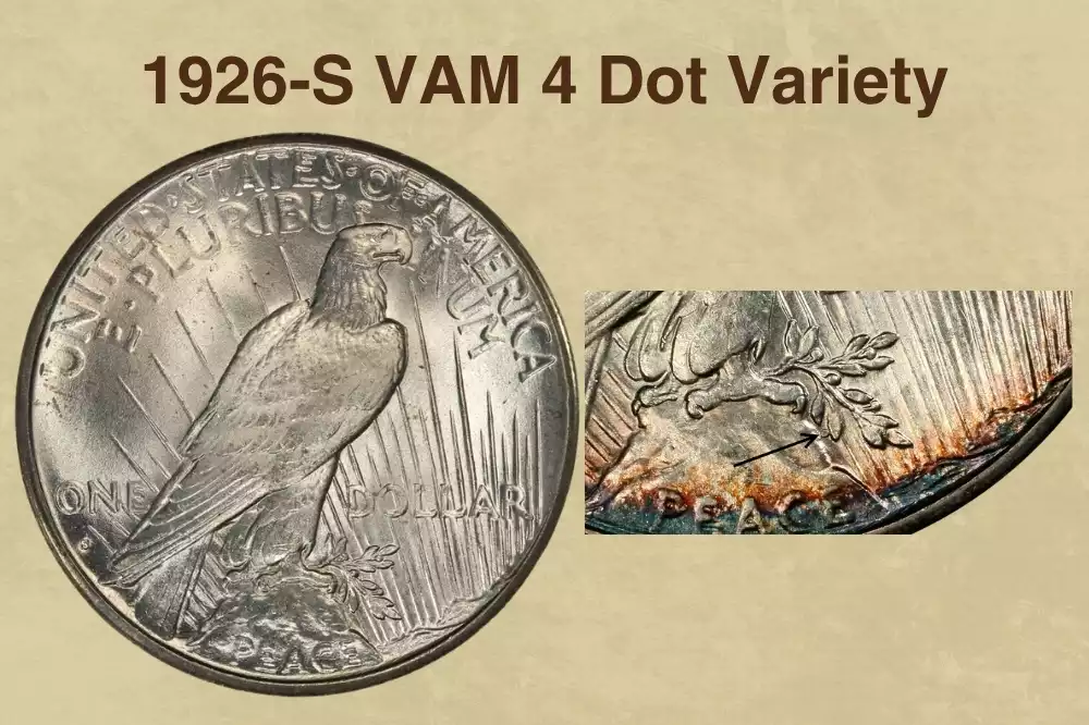 1926-S VAM 4 Dot Variety