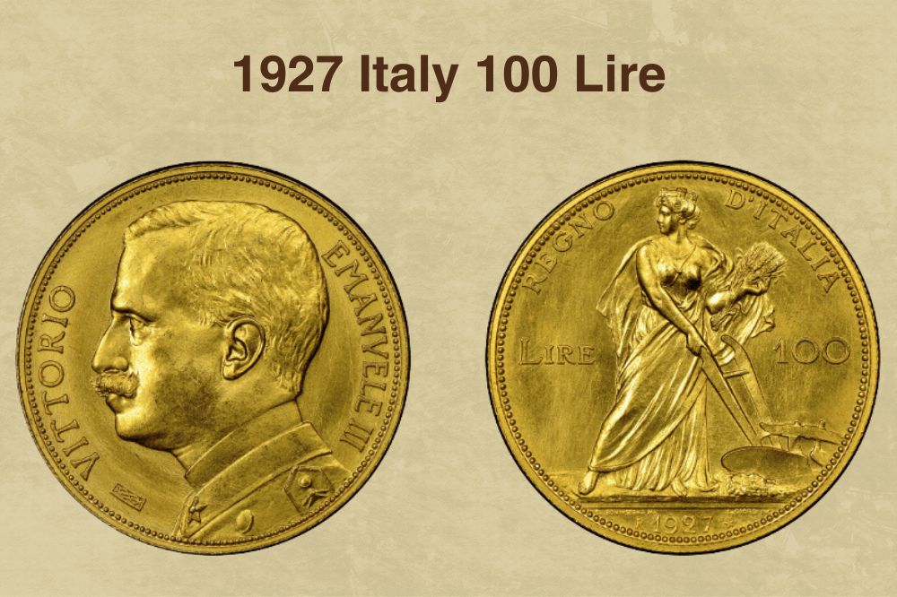 1927 Italy 100 Lire