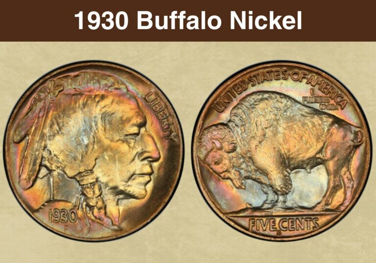 1930 Buffalo Nickel Value (Price Chart, Error List, History & Varieties)
