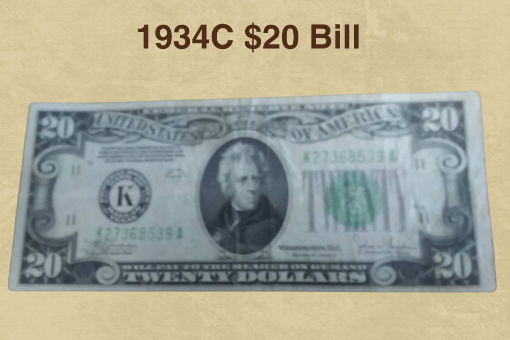 1934C $20 Bill