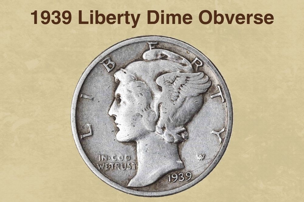 1939 Liberty Dime Obverse