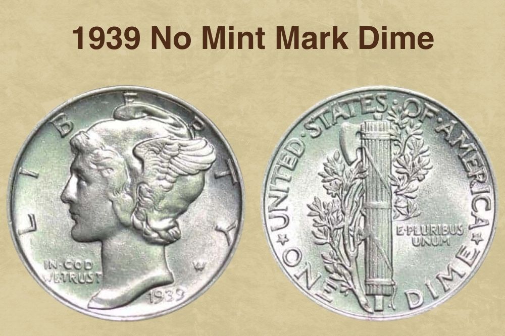 1939 No Mint Mark Dime