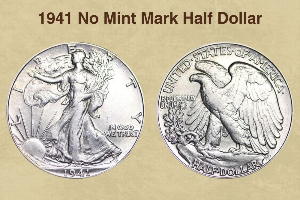 1941 No Mint Mark Half Dollar