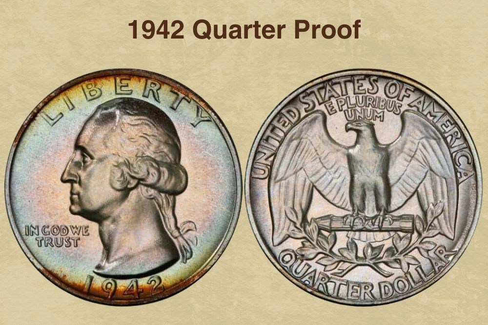 1942 Quarter Proof