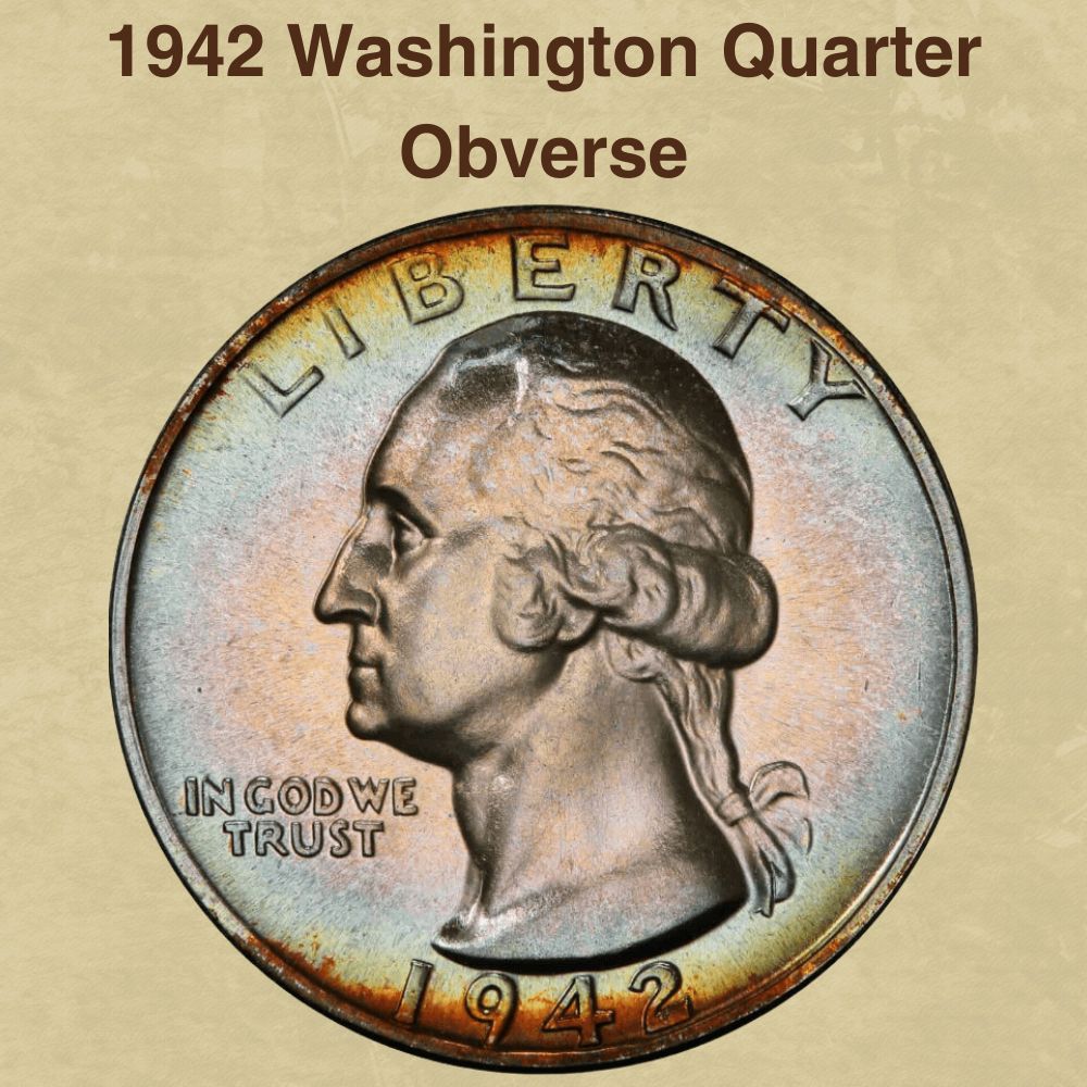 1942 Washington Quarter Obverse