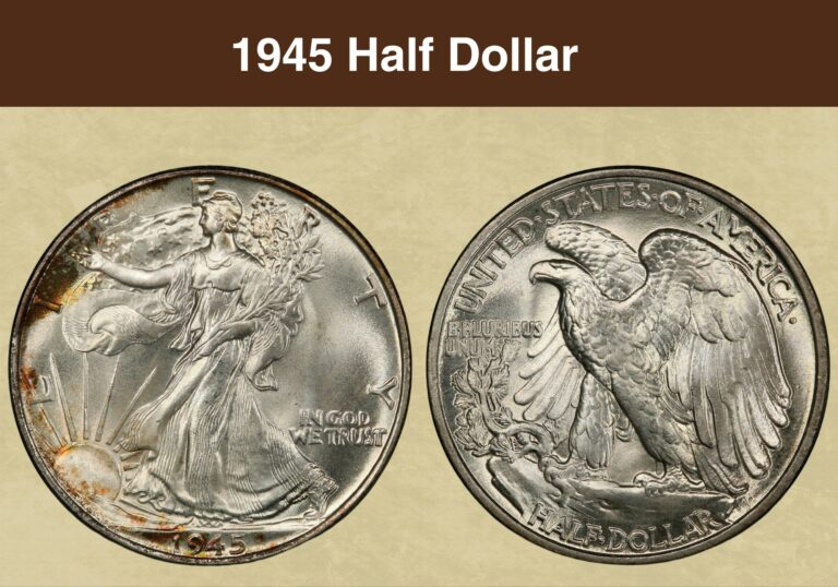 1945 Half Dollar Value (Price Chart, Error List, History & Varieties)