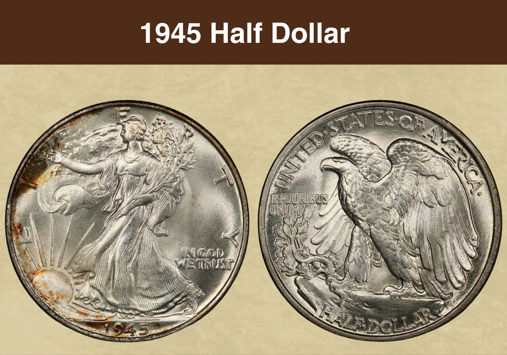 1945 Half Dollar value